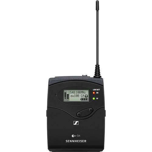 Sennheiser EW 112P G4 Camera-Mount Wireless Omni Lavalier Microphone System (A: 516 to 558 MHz)