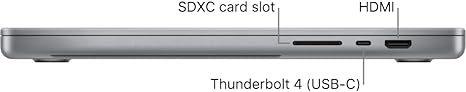 Apple 2021 MacBook Pro with Apple M1 Max Chip, 16-inch, 32GB RAM, 1TB SSD Storage,Space Gray