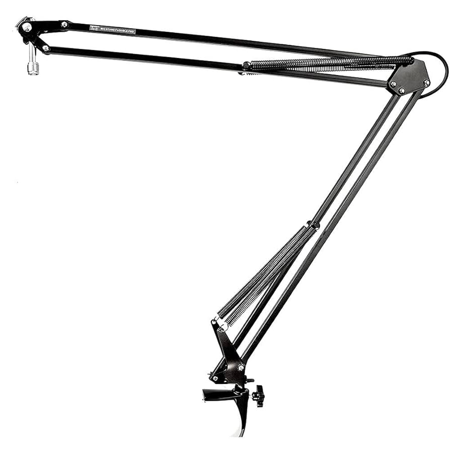 Microphone Suspension Boom Scissor Arm Stand