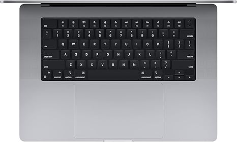 Apple 2021 MacBook Pro with Apple M1 Max Chip, 16-inch, 32GB RAM, 1TB SSD Storage,Space Gray