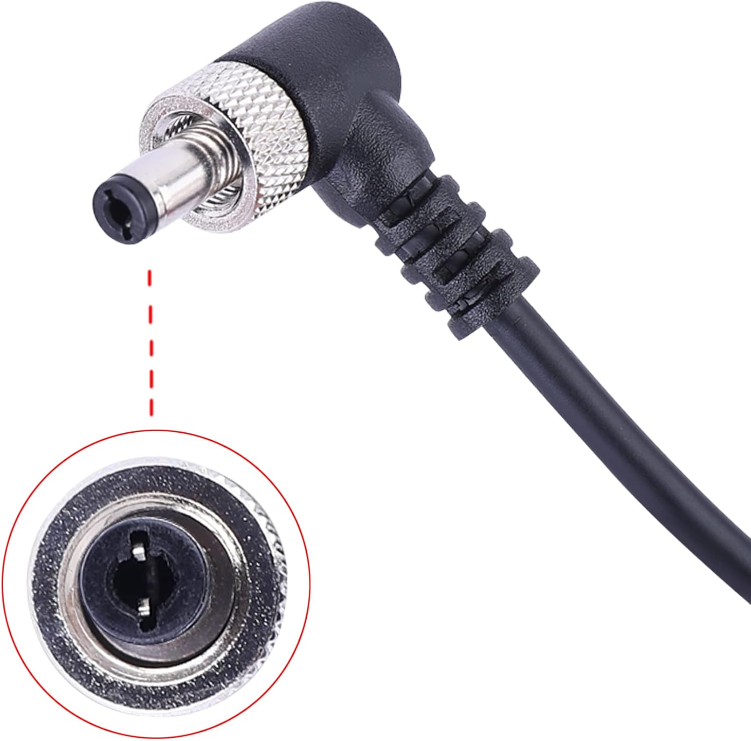 D-Tap to Locking DC 5.5x2.5mm Monitor Power Cable